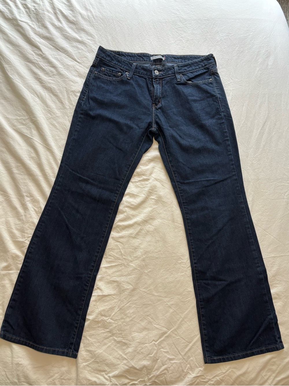 Levi Low Dark Blue Women's Bootcut Jeans